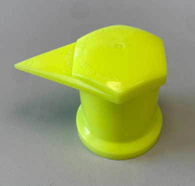 Krytka matice plastová žlutá 30mm